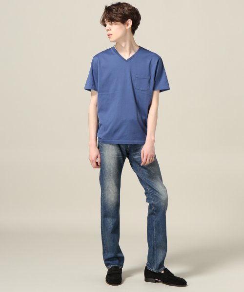 YANUK（ヤヌーク）の「◇YANUK / ヤヌーク MICHEL デニムブリーチ（デニムパンツ・メンズ・ブルー/サックスブルー・30/28/31/29/32）」の15枚目の写真