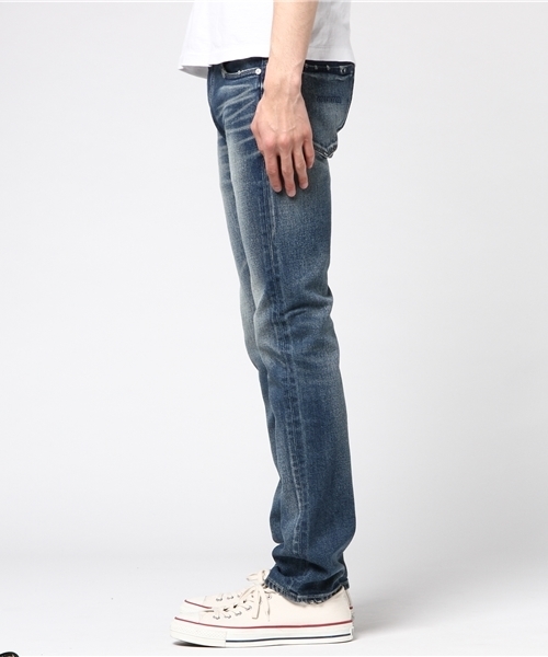 YANUK（ヤヌーク）の「◇YANUK / ヤヌーク MICHEL デニムブリーチ（デニムパンツ・メンズ・ブルー/サックスブルー・30/28/31/29/32）」の3枚目の写真