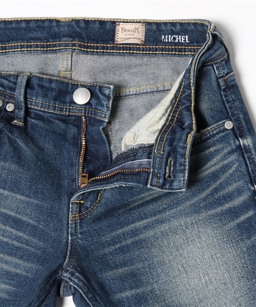 YANUK（ヤヌーク）の「◇YANUK / ヤヌーク MICHEL デニムブリーチ（デニムパンツ・メンズ・ブルー/サックスブルー・30/28/31/29/32）」の12枚目の写真