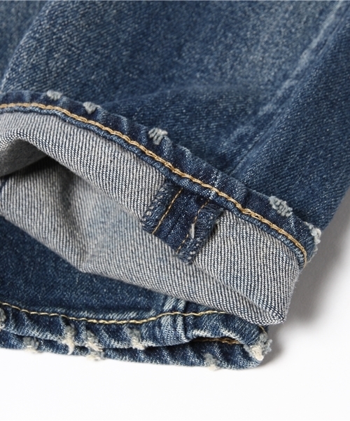 YANUK（ヤヌーク）の「◇YANUK / ヤヌーク MICHEL デニムブリーチ（デニムパンツ・メンズ・ブルー/サックスブルー・30/28/31/29/32）」の9枚目の写真