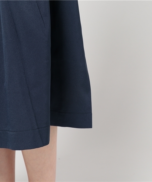 coca（coca）（コカ）の「大人上品カシュクールオールインワン（つなぎ/オールインワン・レディース・ネイビー・ONE SIZE）」の5枚目の写真