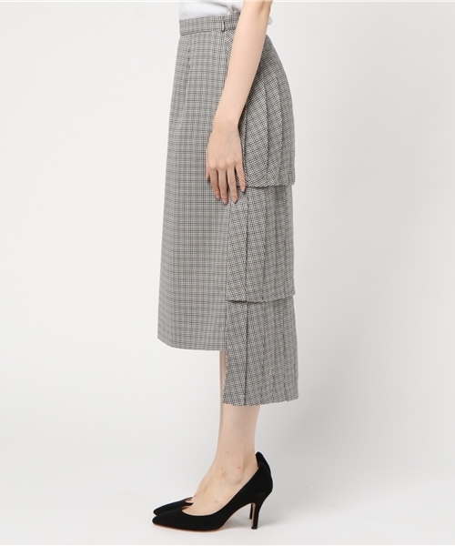 【CLANE】ガンクラブチェックプリーツスカート CLANE（クラネ）の「【CLANE】GUN CLUB CHECK PLEATS SKIRT