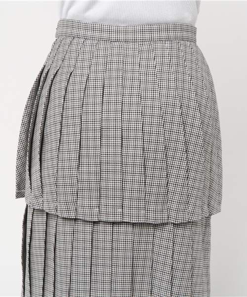 【CLANE】ガンクラブチェックプリーツスカート CLANE］GUN CLUB CHECK PLEATS SKIRT – MaW SAPPORO