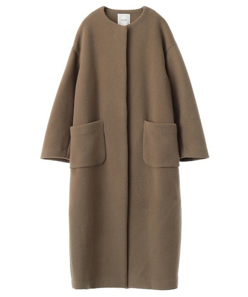 CLANE（クラネ）の「NO COLLAR MAXI COAT（その他アウター）」 WEAR