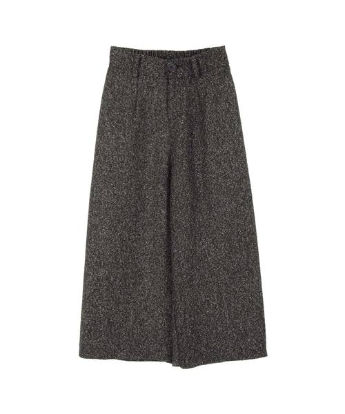 titivate（ティティベイト）の「フェイクウールワイドパンツ（その他パンツ・レディース・ライトグレー/ブラック/ネイビー・M/L/S）」の4枚目の写真