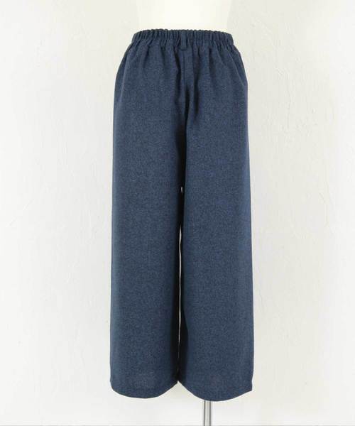 titivate（ティティベイト）の「フェイクウールワイドパンツ（その他パンツ・レディース・ライトグレー/ブラック/ネイビー・M/L/S）」の9枚目の写真