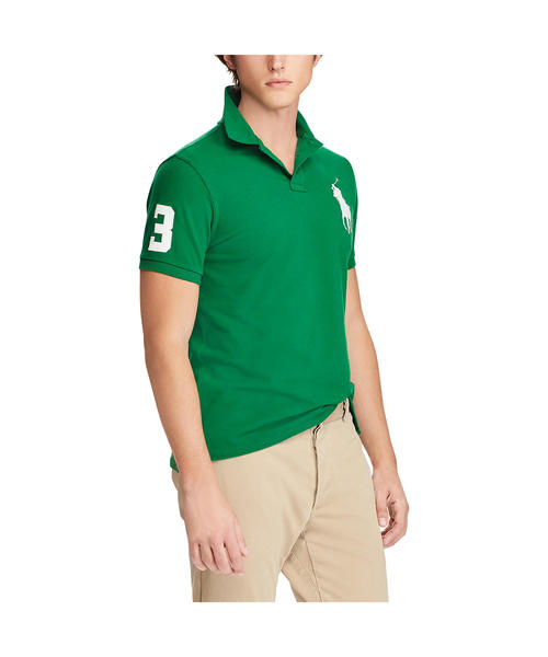 POLO RALPH LAUREN(ポロ ラルフ ローレン)の「カスタム スリム フィット メッシュ ポロシャツ(ポロシャツ・メンズ・グレー/グリーン/ブルー系9・X-LARGE/X-SMALL/SMALL/MEDIUM/LARGE)」の9枚目の写真