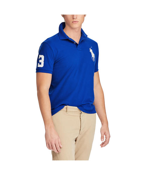 POLO RALPH LAUREN(ポロ ラルフ ローレン)の「カスタム スリム フィット メッシュ ポロシャツ(ポロシャツ・メンズ・グレー/グリーン/ブルー系9・X-LARGE/X-SMALL/SMALL/MEDIUM/LARGE)」の10枚目の写真