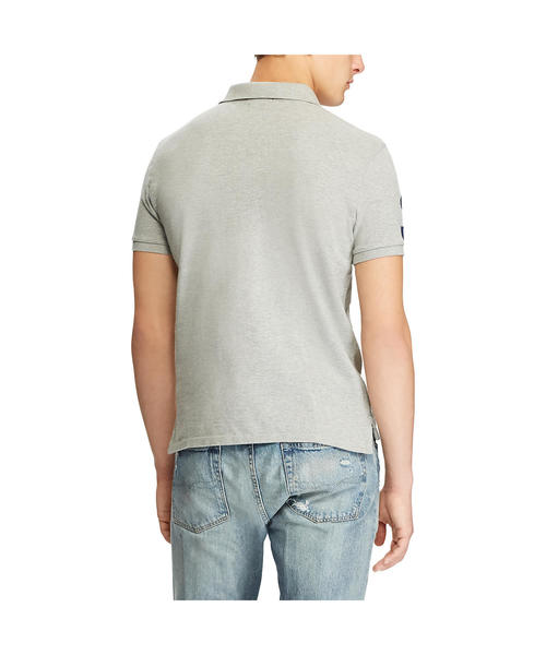 POLO RALPH LAUREN(ポロ ラルフ ローレン)の「カスタム スリム フィット メッシュ ポロシャツ(ポロシャツ・メンズ・グレー/グリーン/ブルー系9・X-LARGE/X-SMALL/SMALL/MEDIUM/LARGE)」の7枚目の写真
