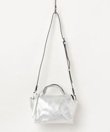 GIANNI CHIARINI シルバー レザートートバッグ GIANNI CHIARINI（ジャンニ キアリーニ）の「GIANNI CHIARINI シルバー