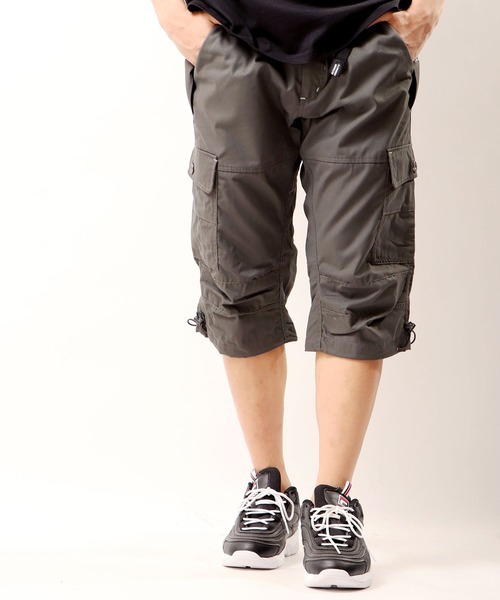 OUTDOOR PRODUCTS APPAREL(アウトドアプロダクツアパレル)の「OUTDOOR T/Cウエザークライミング7分丈カーゴパンツ(カーゴパンツ・メンズ・ブラック/カーキ/ブルー/杢グレー/ベージュ/ライトカーキ/カモフラージュ/ヘザーグレー/モカ/ネイビー・LL/M/L)」の6枚目の写真