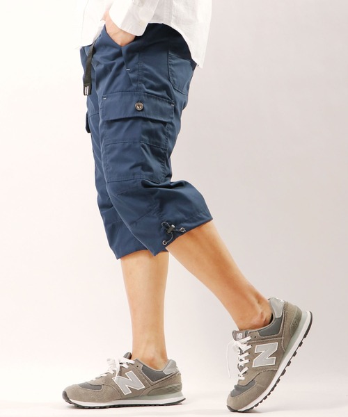 OUTDOOR PRODUCTS APPAREL(アウトドアプロダクツアパレル)の「OUTDOOR T/Cウエザークライミング7分丈カーゴパンツ(カーゴパンツ・メンズ・ブラック/カーキ/ブルー/杢グレー/ベージュ/ライトカーキ/カモフラージュ/ヘザーグレー/モカ/ネイビー・LL/M/L)」の9枚目の写真