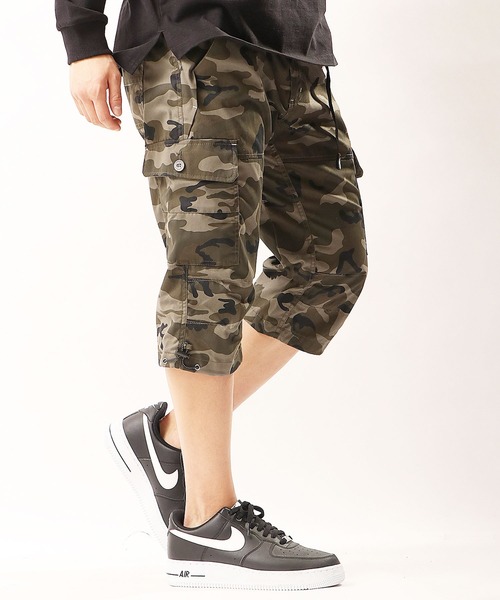 OUTDOOR PRODUCTS APPAREL(アウトドアプロダクツアパレル)の「OUTDOOR T/Cウエザークライミング7分丈カーゴパンツ(カーゴパンツ・メンズ・ブラック/カーキ/ブルー/杢グレー/ベージュ/ライトカーキ/カモフラージュ/ヘザーグレー/モカ/ネイビー・LL/M/L)」の10枚目の写真