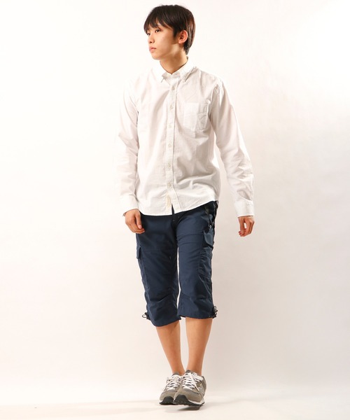 OUTDOOR PRODUCTS APPAREL(アウトドアプロダクツアパレル)の「OUTDOOR T/Cウエザークライミング7分丈カーゴパンツ(カーゴパンツ・メンズ・ブラック/カーキ/ブルー/杢グレー/ベージュ/ライトカーキ/カモフラージュ/ヘザーグレー/モカ/ネイビー・LL/M/L)」の21枚目の写真