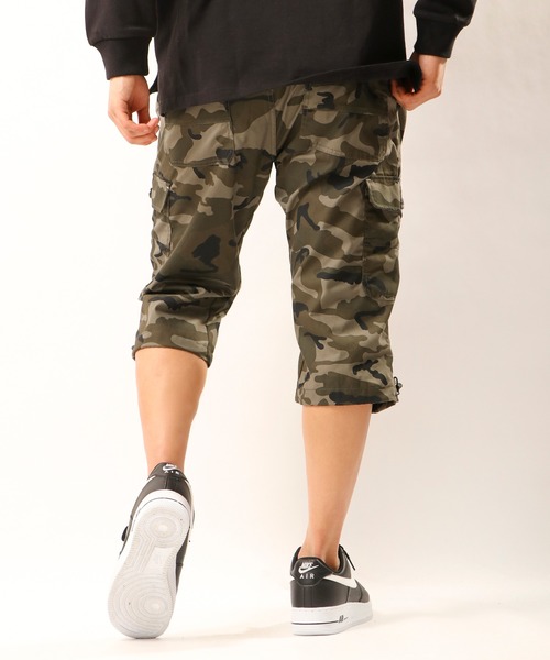 OUTDOOR PRODUCTS APPAREL(アウトドアプロダクツアパレル)の「OUTDOOR T/Cウエザークライミング7分丈カーゴパンツ(カーゴパンツ・メンズ・ブラック/カーキ/ブルー/杢グレー/ベージュ/ライトカーキ/カモフラージュ/ヘザーグレー/モカ/ネイビー・LL/M/L)」の18枚目の写真