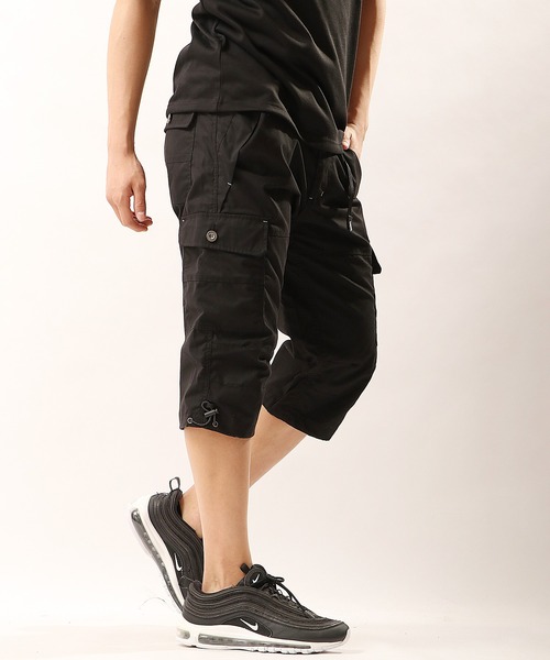 OUTDOOR PRODUCTS APPAREL(アウトドアプロダクツアパレル)の「OUTDOOR T/Cウエザークライミング7分丈カーゴパンツ(カーゴパンツ・メンズ・ブラック/カーキ/ブルー/杢グレー/ベージュ/ライトカーキ/カモフラージュ/ヘザーグレー/モカ/ネイビー・LL/M/L)」の13枚目の写真