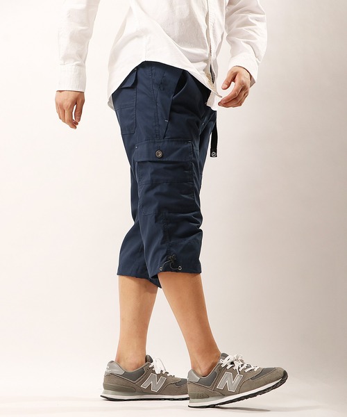 OUTDOOR PRODUCTS APPAREL(アウトドアプロダクツアパレル)の「OUTDOOR T/Cウエザークライミング7分丈カーゴパンツ(カーゴパンツ・メンズ・ブラック/カーキ/ブルー/杢グレー/ベージュ/ライトカーキ/カモフラージュ/ヘザーグレー/モカ/ネイビー・LL/M/L)」の15枚目の写真