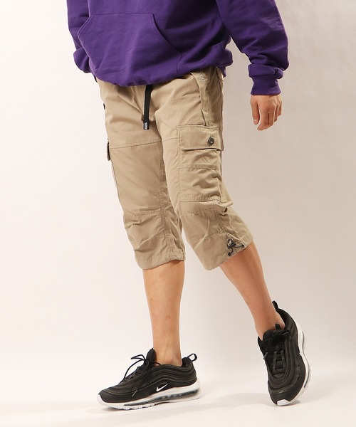 OUTDOOR PRODUCTS APPAREL(アウトドアプロダクツアパレル)の「OUTDOOR T/Cウエザークライミング7分丈カーゴパンツ(カーゴパンツ・メンズ・ブラック/カーキ/ブルー/杢グレー/ベージュ/ライトカーキ/カモフラージュ/ヘザーグレー/モカ/ネイビー・LL/M/L)」の14枚目の写真