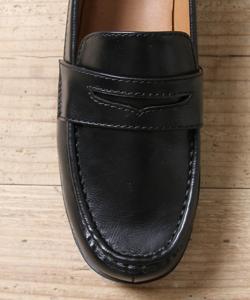 coen（コーエン）の「【2018FW新作】シンプルローファー（ローファー・レディース・ブラック/ホワイト×ネイビー・MEDIUM/SMALL/LARGE/X-LARGE）」の12枚目の写真