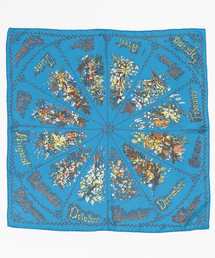 manipuri | manipuri Seasonal flower silkスカーフ(バンダナ/スカーフ)
