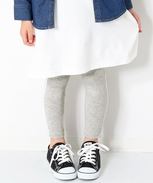 devirock(デビロック)の「サイドライン入りレギンス スパッツ(レギンス/スパッツ・キッズ・その他3/その他4/その他1/その他2・160cm/150cm/130cm/140cm/120cm/100cm/110cm)」の3枚目の写真