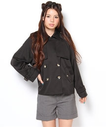 LAGUNAMOON（ラグナムーン）の「ショートトレンチ（トレンチコート・レディース）」