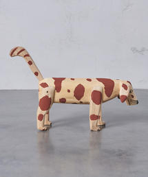 OAXACAN WOOD CARVING オアハカンウッドカービング　イヌ大きめ 犬（オアハカ ウッドカービング）- LABRAVA [メキシコ 民芸