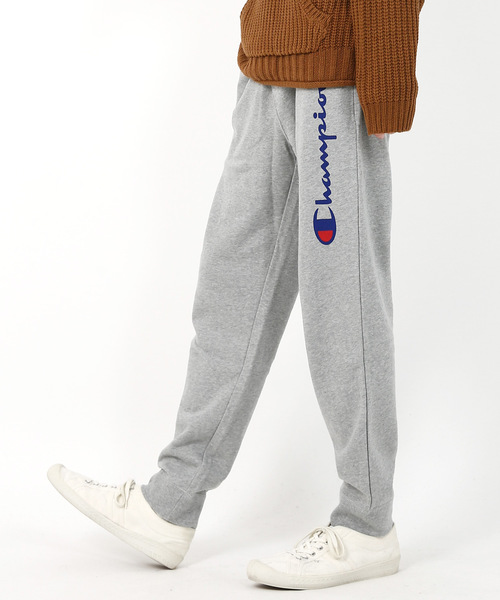 Champion(チャンピオン)の「【Champion】BASICロゴプリントスウェットパンツ C3-N211(その他パンツ・メンズ・ブラック/ネイビー/グレー/ヘザーチャコール・S/M/L/XL)」の1枚目の写真