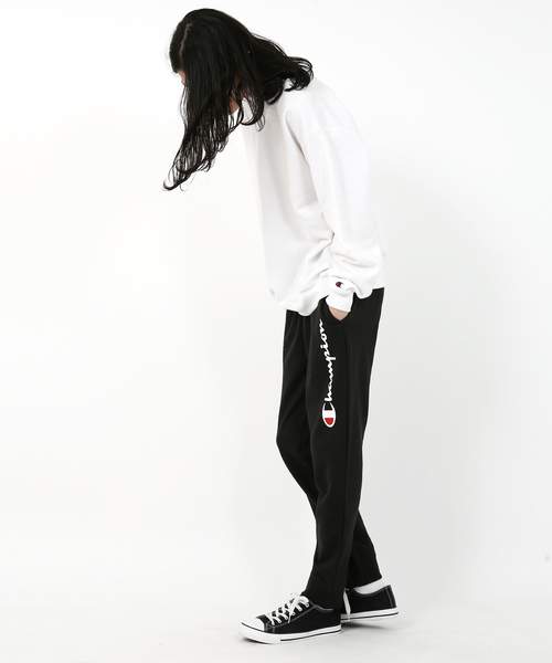 Champion(チャンピオン)の「【Champion】BASICロゴプリントスウェットパンツ C3-N211(その他パンツ・メンズ・ブラック/ネイビー/グレー/ヘザーチャコール・S/M/L/XL)」の22枚目の写真