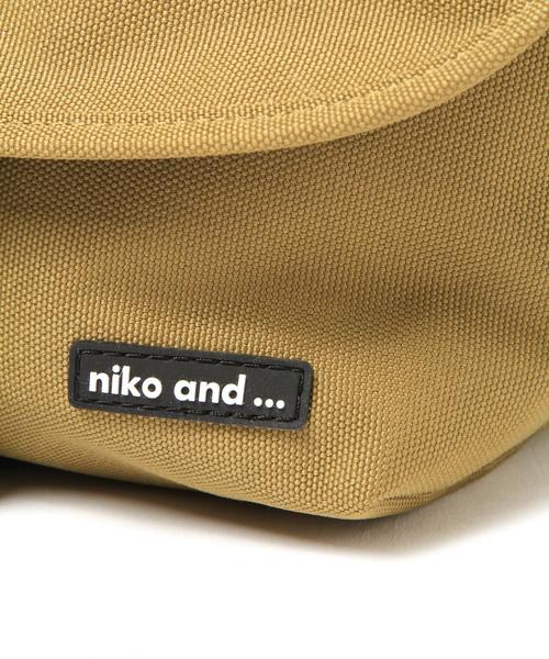 niko and...(ニコアンド)の「オリジナルメッセンジャーバッグ(メッセンジャーバッグ・レディース・ブラック/グレー/カーキ/ピンク/ブラウン/シルバー/ベージュ・FREE/0)」の9枚目の写真
