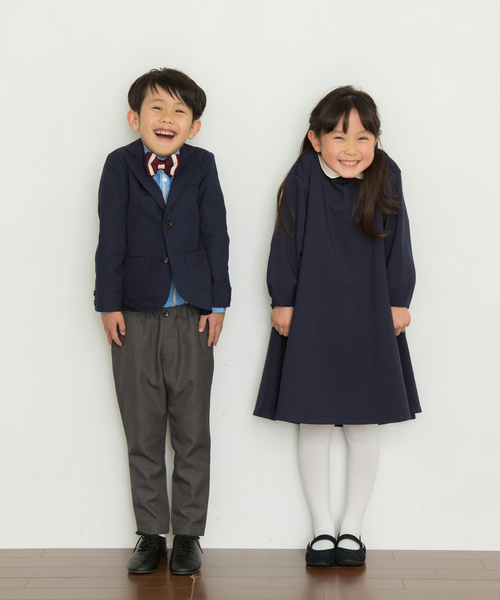 URBAN RESEARCH DOORS(アーバンリサーチドアーズ)の「付け襟フレアワンピース(KIDS)(ワンピース・キッズ・ベージュ/ネイビー・120/105/135)」の19枚目の写真