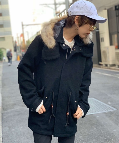 【未使用】 rovtski AFYF FETISH ART ビッグモッズコート AFYF rovtski モッズコート