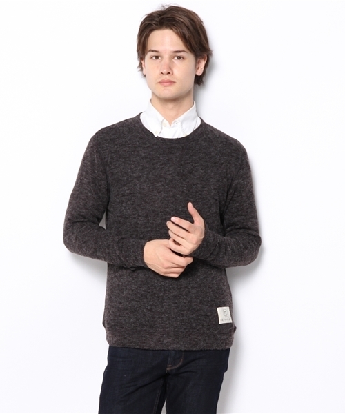 CIAOPANIC TYPY（チャオパニックティピー）の「起毛ガゼットスウェット（Tシャツ/カットソー・メンズ・グレー/ブラック/ネイビー・LARGE/SMALL/MEDIUM）」の2枚目の写真