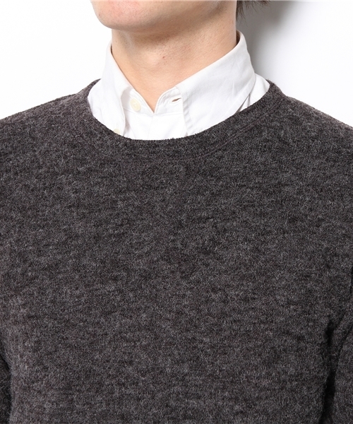CIAOPANIC TYPY（チャオパニックティピー）の「起毛ガゼットスウェット（Tシャツ/カットソー・メンズ・グレー/ブラック/ネイビー・LARGE/SMALL/MEDIUM）」の7枚目の写真