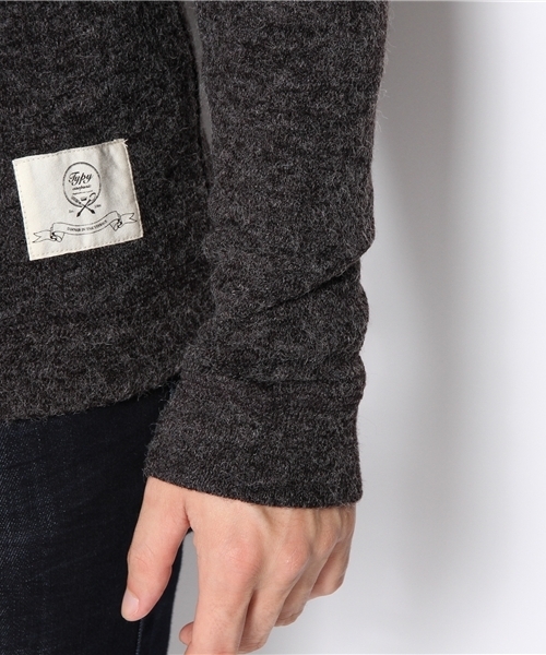 CIAOPANIC TYPY（チャオパニックティピー）の「起毛ガゼットスウェット（Tシャツ/カットソー・メンズ・グレー/ブラック/ネイビー・LARGE/SMALL/MEDIUM）」の10枚目の写真