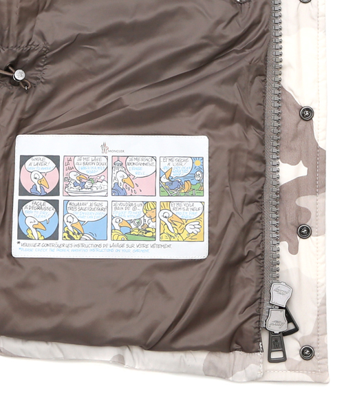 International Gallery BEAMS(インターナショナルギャラリービームス)の「【商品紹介】MONCLER / BEAUMONT(ダウンジャケット/コート・メンズ・グレー・3/4/0/2/1)」の7枚目の写真