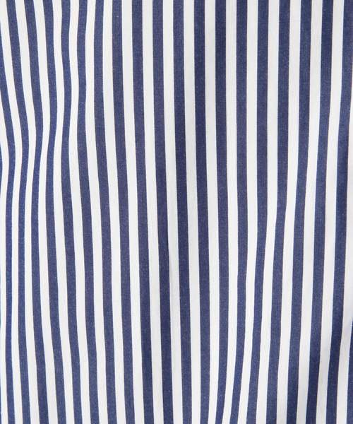 GLOBAL WORK（グローバルワーク）の「ファインスムースストライプバンドカラーシャツ/817740（シャツ/ブラウス・メンズ・ブルー系その他/グレー系その他7/ブルー系その他7・SMALL/MEDIUM/LARGE/X-LARGE）」の16枚目の写真