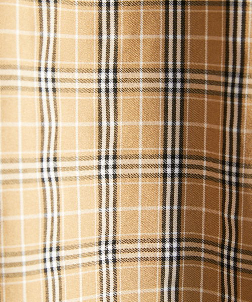 PairPair（ペアペア）の「チェック柄ＢＩＧシャツ（シャツ/ブラウス・メンズ・ベージュ・FREE）」の7枚目の写真