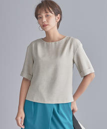 WORK TRIP OUTFITS GREEN LABEL RELAXING | 【WORK TRIP OUTFITS】CS リネンライク ブラウス(シャツ/ブラウス)