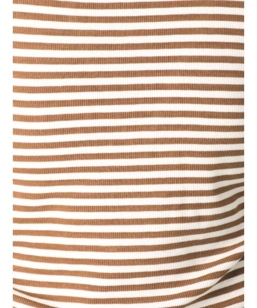 Ungrid（アングリッド）の「バックデザインボーダータンクトップ（タンクトップ・レディース・ネイビー/キャメル・FREE）」の11枚目の写真