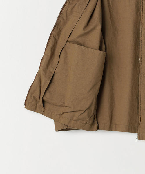 Steven Alan（スティーブンアラン）の「＜Steven Alan＞ C/L POPLIN FULL/ZIP SHIRT/シャツ（シャツ/ブラウス・メンズ・ブラック/ブラウン・X-LARGE/SMALL/MEDIUM/LARGE）」の8枚目の写真