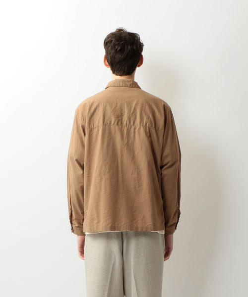 Steven Alan（スティーブンアラン）の「＜Steven Alan＞ C/L POPLIN FULL/ZIP SHIRT/シャツ（シャツ/ブラウス・メンズ・ブラック/ブラウン・X-LARGE/SMALL/MEDIUM/LARGE）」の11枚目の写真