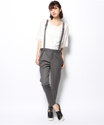 Liesse | サスペンダーパンツ【LEE 6月号】【VERY6月号】(その他パンツ)