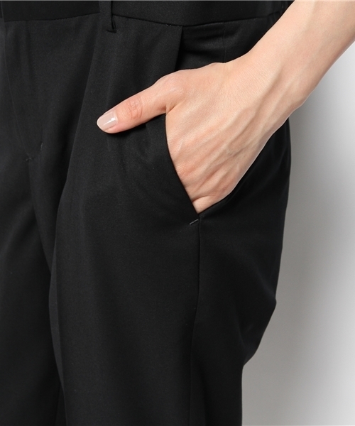 Liesse（リエス）の「サスペンダーパンツ【LEE 6月号】【VERY6月号】（その他パンツ・レディース・杢グレー/ネイビー・2/3）」の9枚目の写真