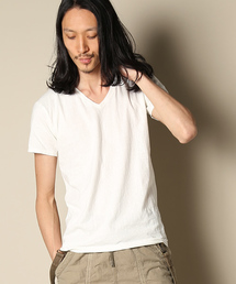 goa | ナチュラルコットンＶネックＴee(Tシャツ/カットソー)