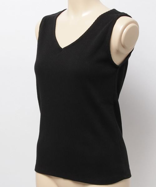 one way（ワンウェイ）の「バッククロスタンク（タンクトップ・レディース・ホワイト/ライトブラウン/オフホワイト/ブラック/ダークグリーン・M）」の6枚目の写真