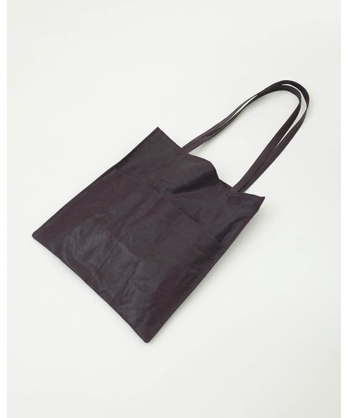 TODAYFUL(トゥデイフル)の「コーティングトートバッグ(トートバッグ・レディース・ベージュ/パープル/キナリ・FREE)」の4枚目の写真