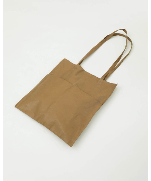 TODAYFUL(トゥデイフル)の「コーティングトートバッグ(トートバッグ・レディース・ベージュ/パープル/キナリ・FREE)」の5枚目の写真