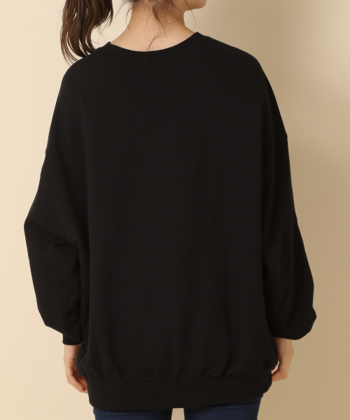 KANGOL（カンゴール）の「カンゴールBIGウラケプルオーバー 855026（スウェット・レディース・ホワイト/ブラック/ベージュ/パープル・FREE）」の10枚目の写真