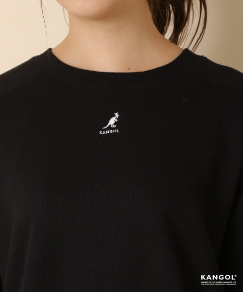 KANGOL（カンゴール）の「カンゴールBIGウラケプルオーバー 855026（スウェット・レディース・ホワイト/ブラック/ベージュ/パープル・FREE）」の11枚目の写真